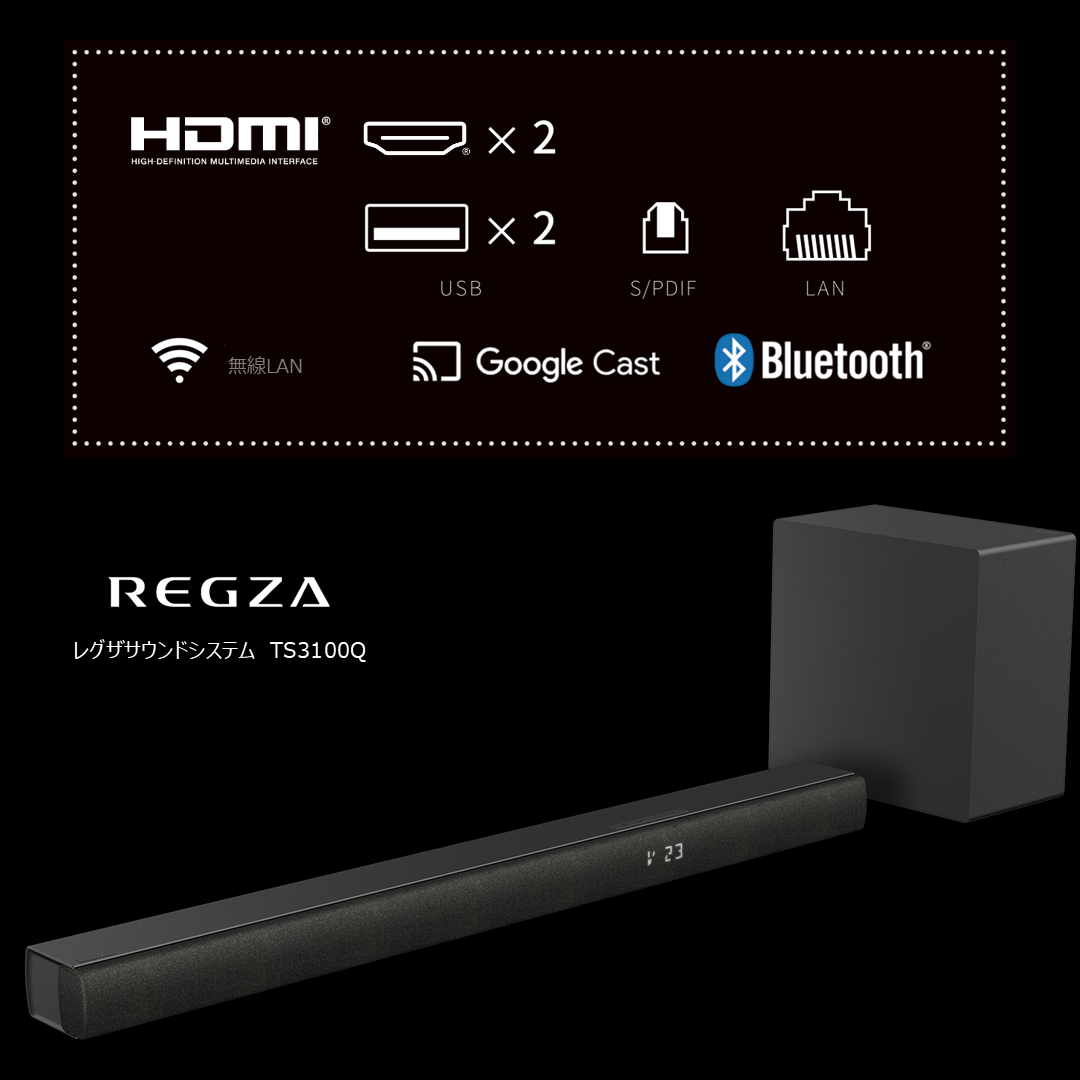 東芝レグザサウンドシステム RSS-AZ77 TOSHIBA 東芝 REGZA レグザ